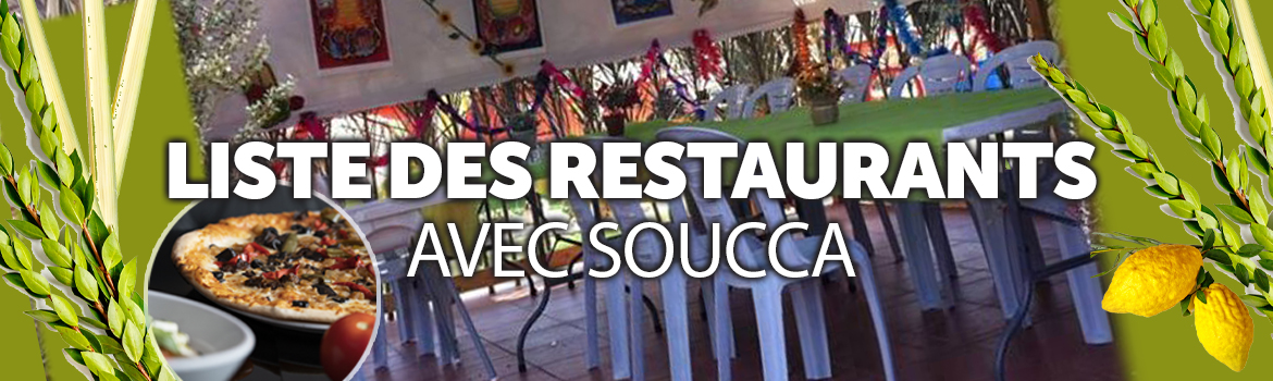 Restaurant avec Soucca